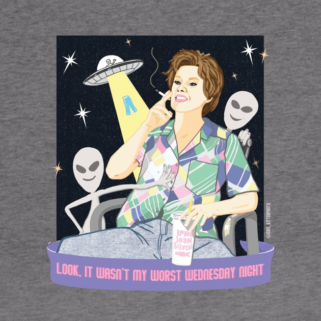 Kate McKinnon SNL Alien Abduction by Kittenpants Studios